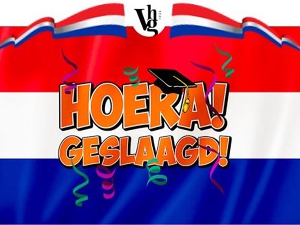 Geslaagd!!