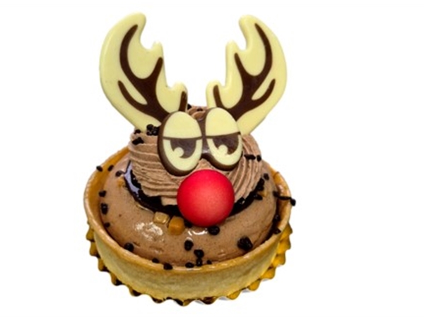 Kerst Chocolade Tartelette